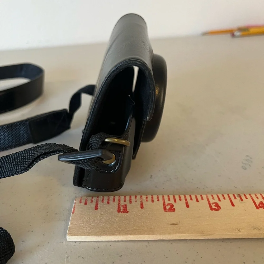Black Camera Case with Strap. A1